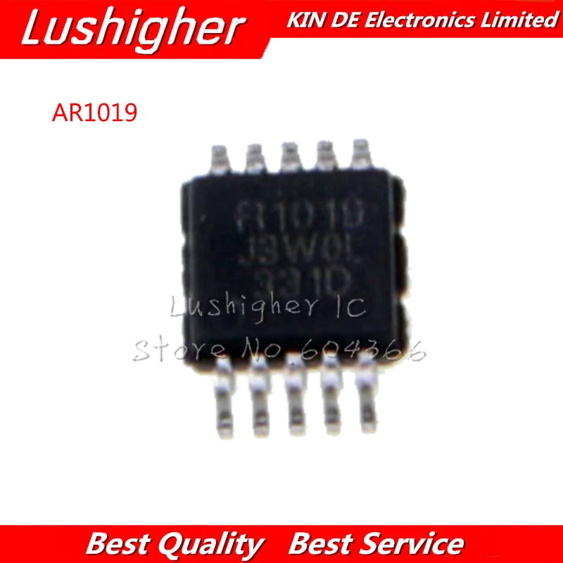 

10PCS AR1019 MSOP AR1019-S85MSGH0 MSOP10 Digital Radio IC R1019 MSOP-10