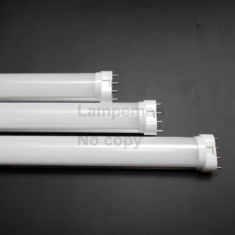 10pcs/lot led 2g11 tube 4pin linestra PL lamp 220V Transparent Milky cover10w 225mm 12w 320mm 15w 410mm 22w 535mm CC driver