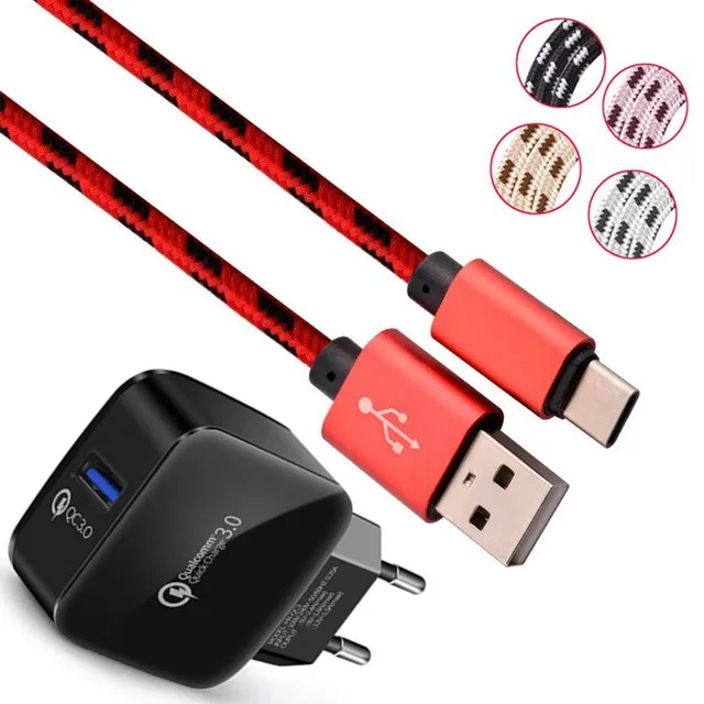 18W QC3.0 быстрое зарядное устройство USB C для Sony Xperia L1 G3312 G3311 G3313 XA1 ультра G3221 G3121 3 1 Type