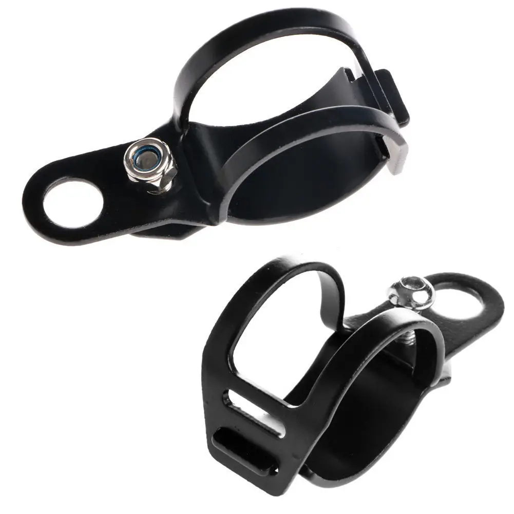 2pcs/Set 190*45*30mm Motorcycle Black Metal Fork Ear Clamp Turn Signal Light Mount Brackets Holder for Harley Scooter | Автомобили и