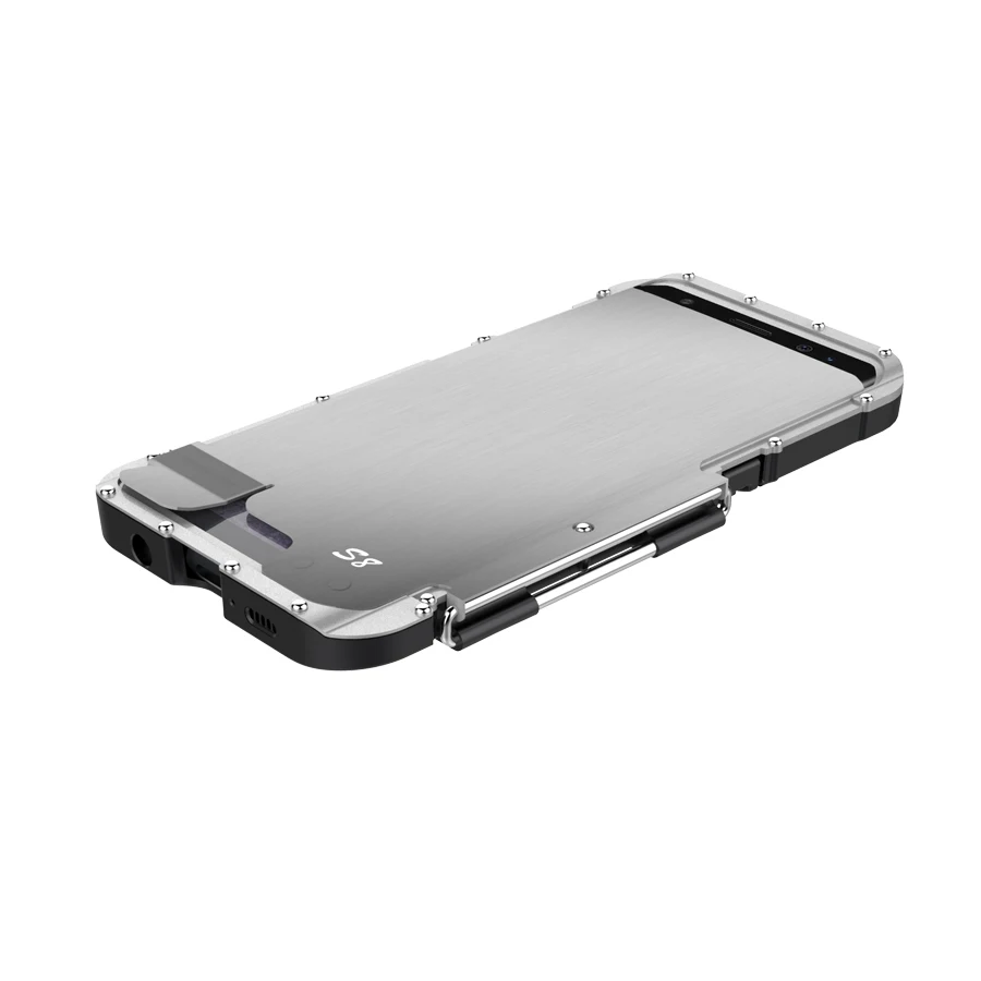 Чехол для Samsung S8 Plus роскошный 3D Блестящий жесткий алюминиевый металлический