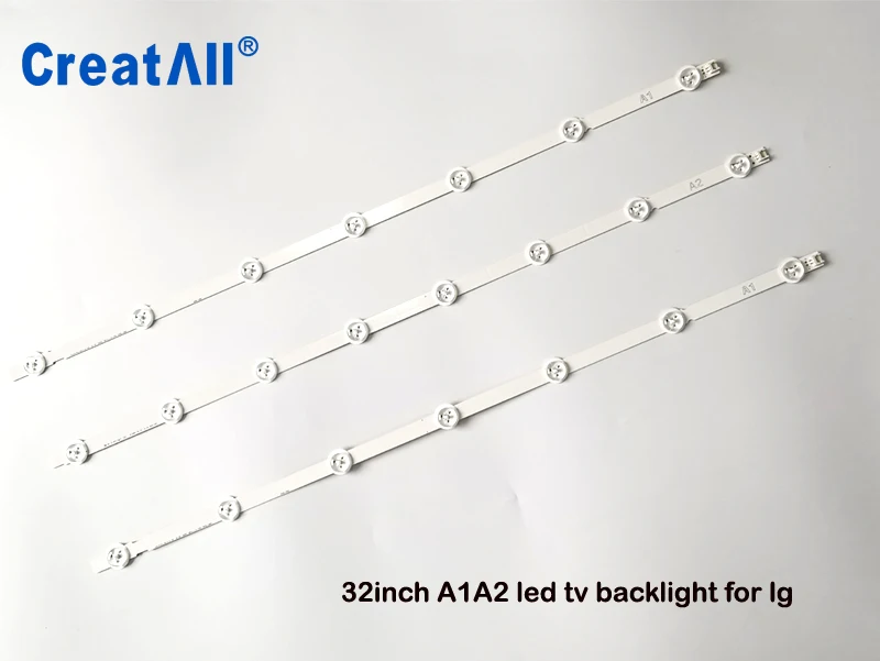 32-дюймовые светодиодный ные ленты 3 шт./компл. лампы для подсветки телевизионной