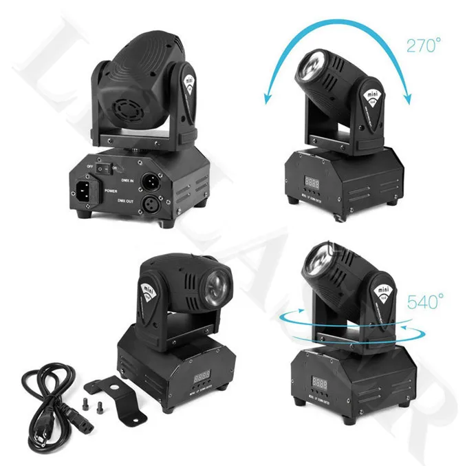 Бесплатная доставка Лидер продаж 10 Вт миниатюрный луч головная лампа