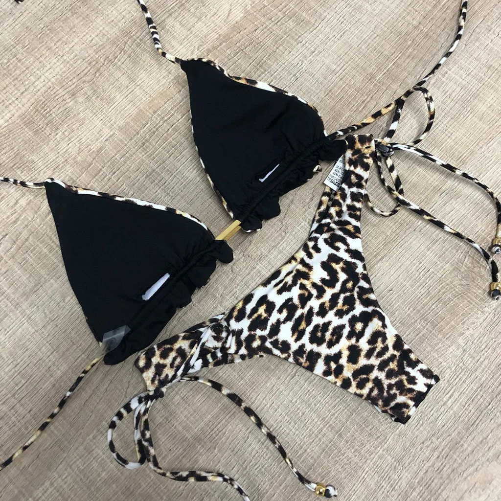 Maillots de bain женские купальники с принтом пуш-ап купальные купальники бюстгальтер со вставками боди пляжный комплект бикини купальник пляжная одежда купальники