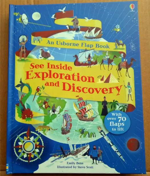 Usborne see inside surgation and Discovery с более чем 70 клапаном для раннего образования детей