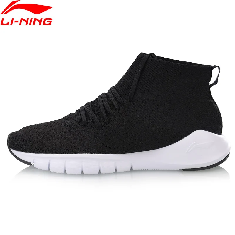 Мужские гибкие беговые кроссовки Li Ning 2018 дышащие носимые с подкладкой удобная