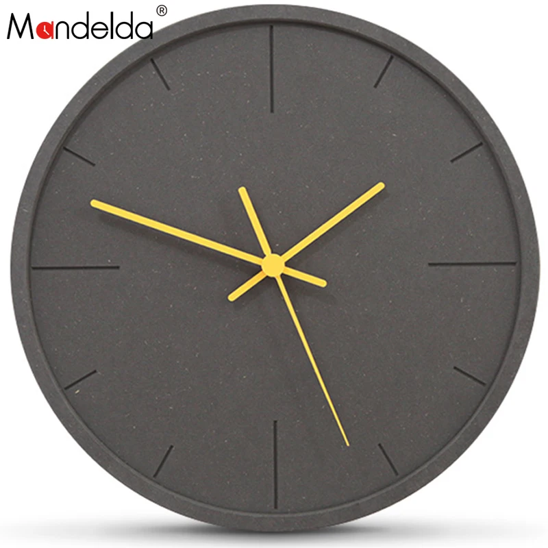 Настенные часы Mandelda классические деревянные 12 дюймов секундная стрелка