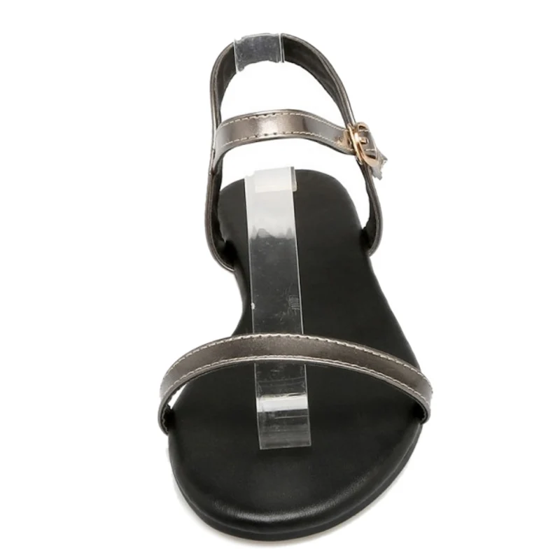 SJJH/женские сандалии на плоской подошве с открытым носком удобная однотонная