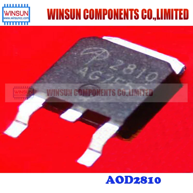 200 шт./лот AOD2810 D2810 TO 252 100% Новинка|Соединители| |