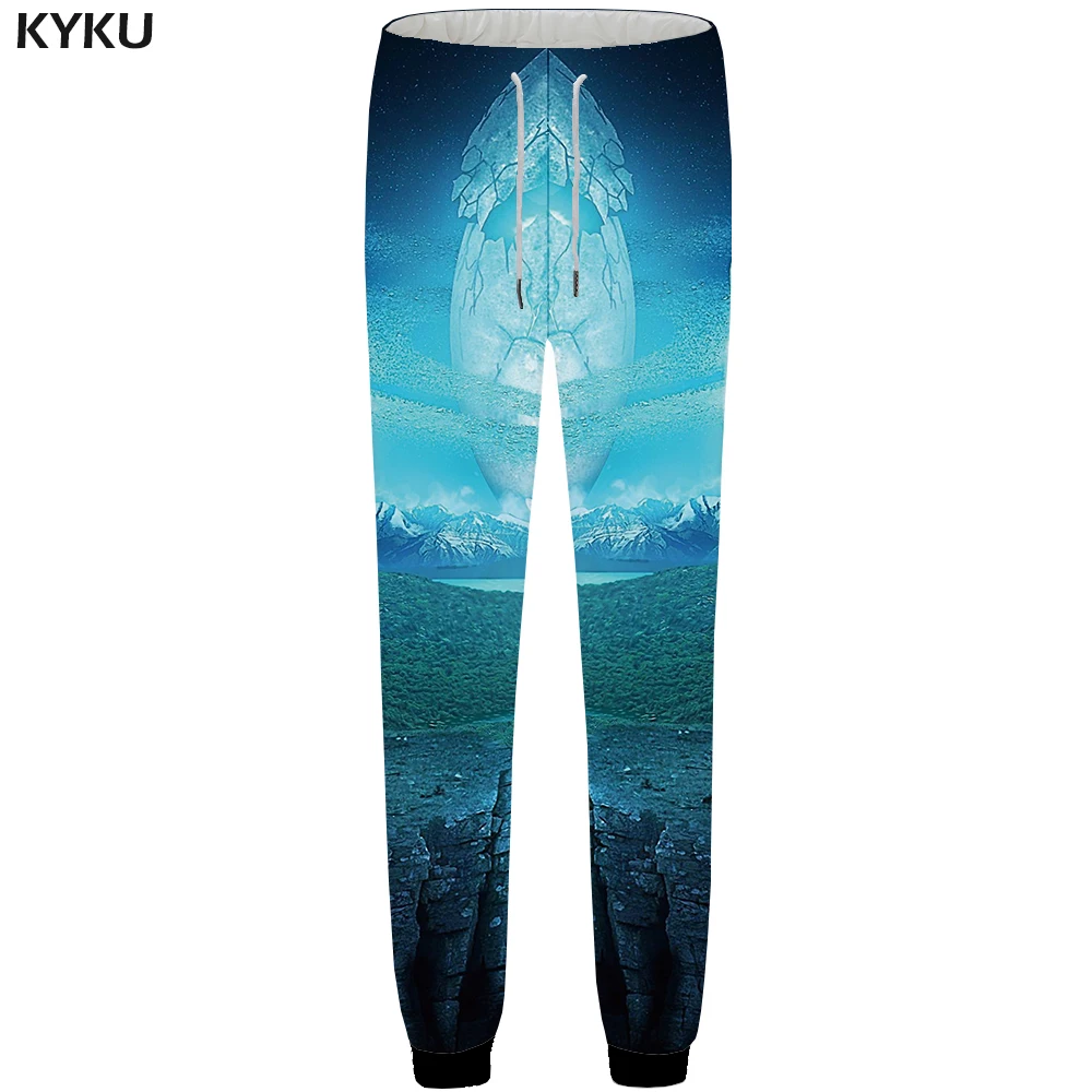 KYKU бренд Dragon Ball Z спортивные брюки мужские Гоку Jogger 3d принтованные штаны для