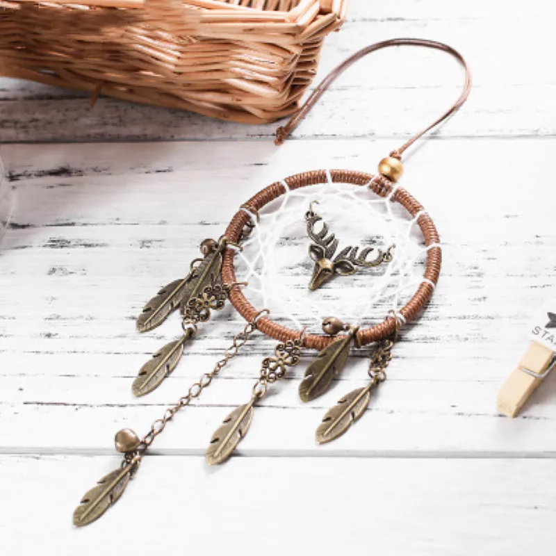 Catcher Feather Colorful Living Room Garden Hanging Pendant Home Car Decor | Дом и сад