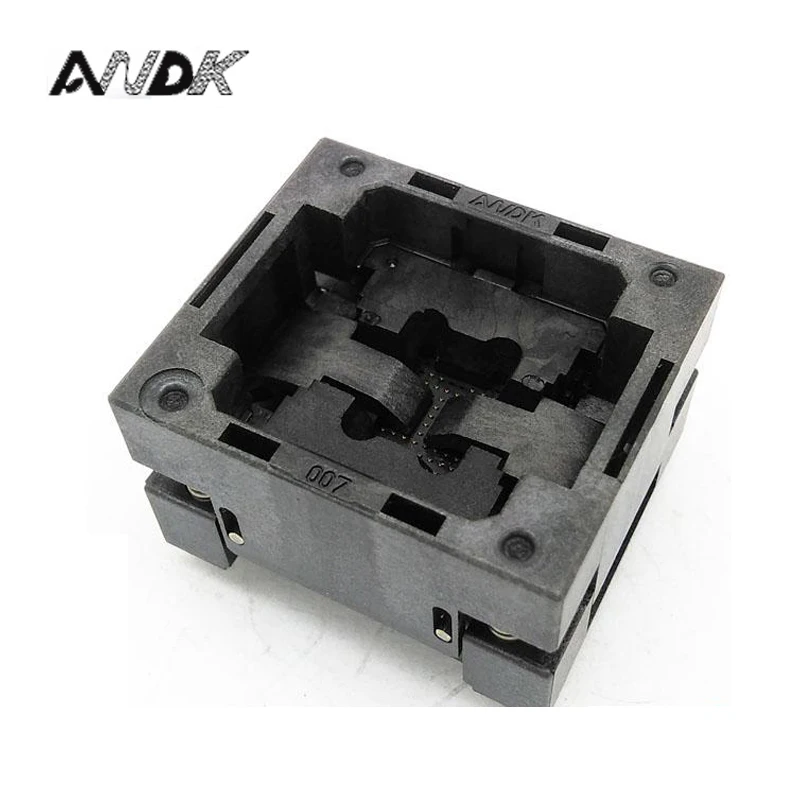 

BGA67-0.8 OPEN TOP Burn in socket pin pitch 0.8mm IC size 10.5*13mm BGA67(10.5*13)-0.8 BGA67 VFBGA67 burn in socket