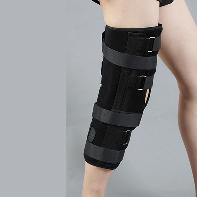 Наколенник с регулируемой шарнирной опорой ортопедический фиксатор Корректор