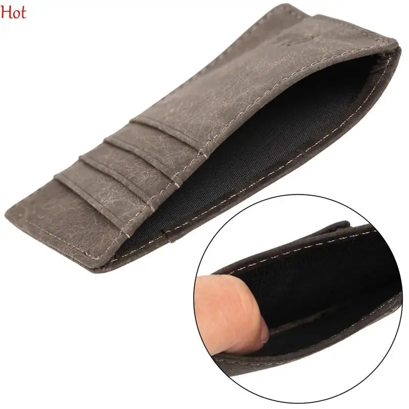 Качество для мужчин бумажники банкнот Винтаж Стиль кожа деньги держатель