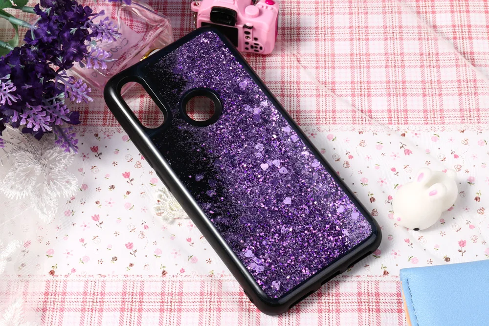 Чехол для Xiao mi Red mi Note 7 K20 Pro 7A 6A чехол с блестящей жидкостью Xio mi 9T 9 8 SE A2 Lite A1 mi x 3 5A Prime 4X S2 5 Plus 6 3 4