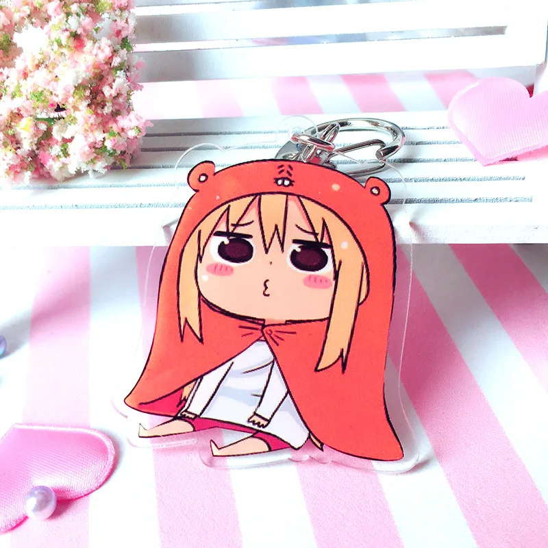 Аниме Himouto мультипликационный персонаж дома Умару косплей брелок Мода Himouto Umaru-chan автомобильный брелок для ключей ювелирные изделия Выпускной подарок коллекции