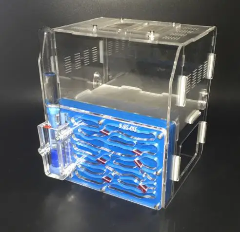 Big Capacity Thick Ant Nest Acrylic Farm Ants Palace Castle Insect Pet Cage Villa Workshop Student Scientific Device Toy F1H | Дом и сад