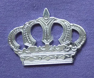 Металлическая качественная эмблема в виде короны автомобиля 2 шт. значки