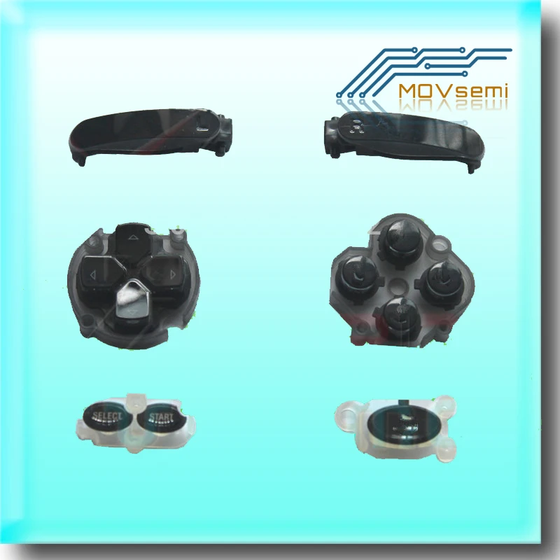 Полный комплект кнопки работы левая + правая кнопка резина для PS Vita 1000 PSV 1k |