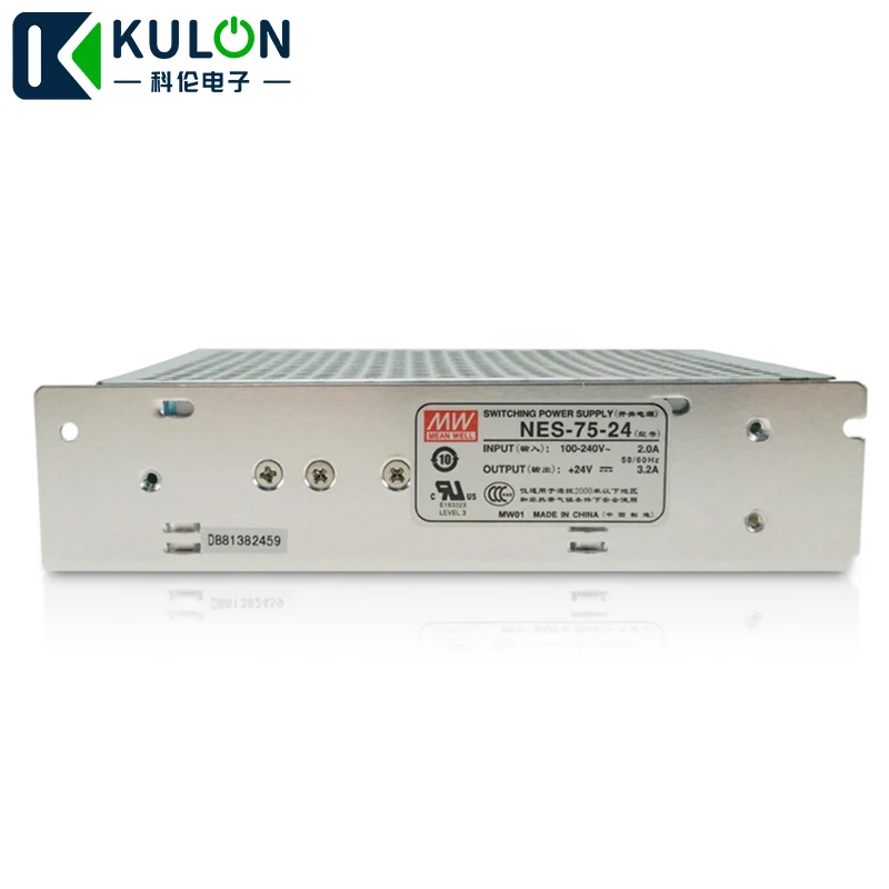 Meanwell NES 75 источник питания 70 Вт 76 8 5 в 24 48 15 1.6a 3.2a 5a 14a 220 В до 12 ac dc Регулируемый