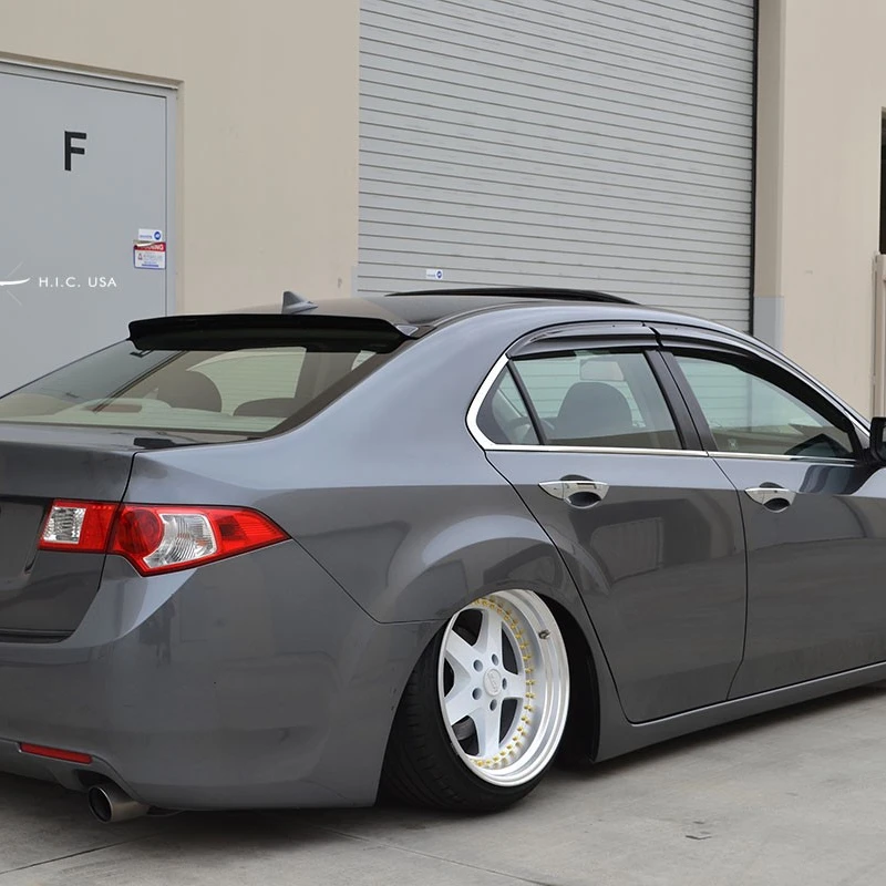Спойлер для Honda Accord 2009-2014 бампер из АБС-пластика acura TSX задний спойлер крыши |