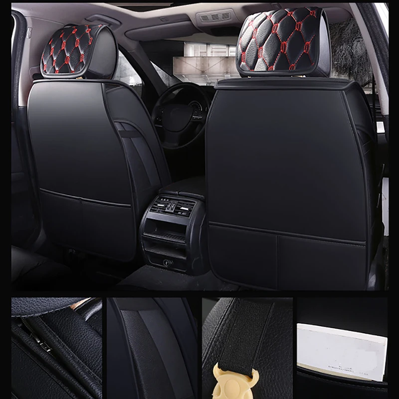 

kalaisike leather universal car seat covers for Kia cerato ceed sportage spectra sorento picanto rio K3 K2 K4 K5 auto styling
