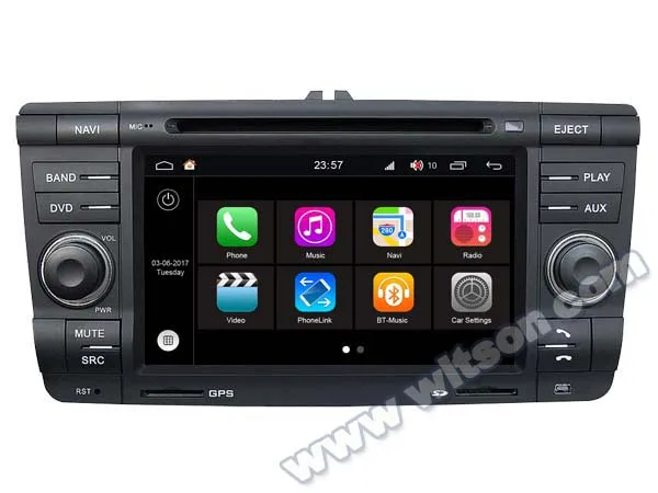 7 &quotВосьмиядерный Android 8 0 автомобильный DVD мультимедиа навигация GPS радио для Skoda