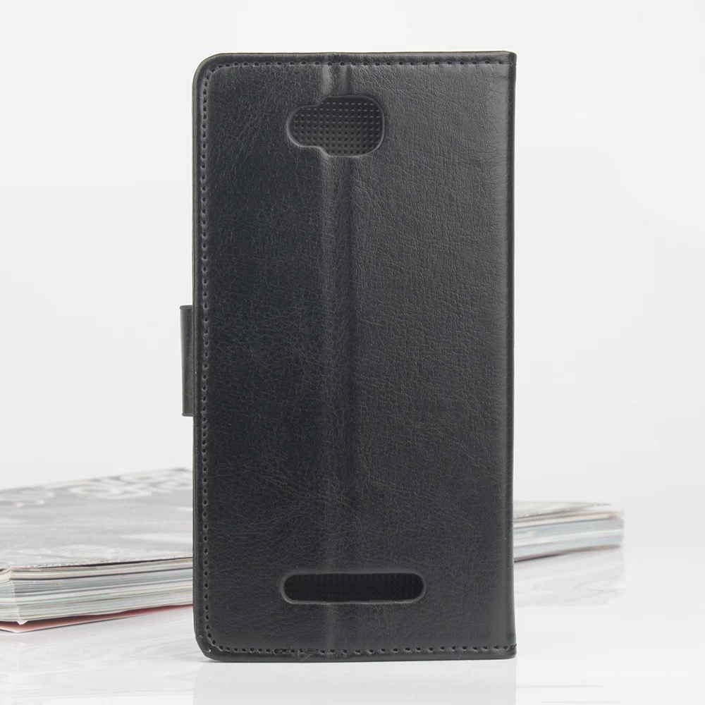 Чехол Бумажник для телефона из искусственной кожи с откидной крышкой Cubot echo чехол