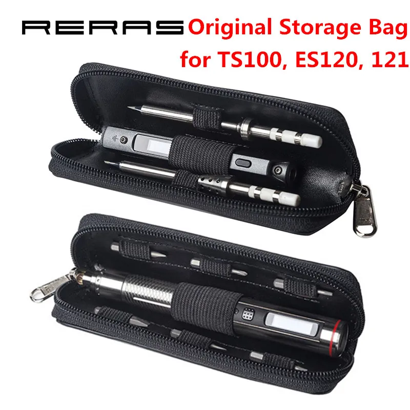 Оригинальная Портативная сумка для хранения мини TS100 Паяльник и ES120 ES121