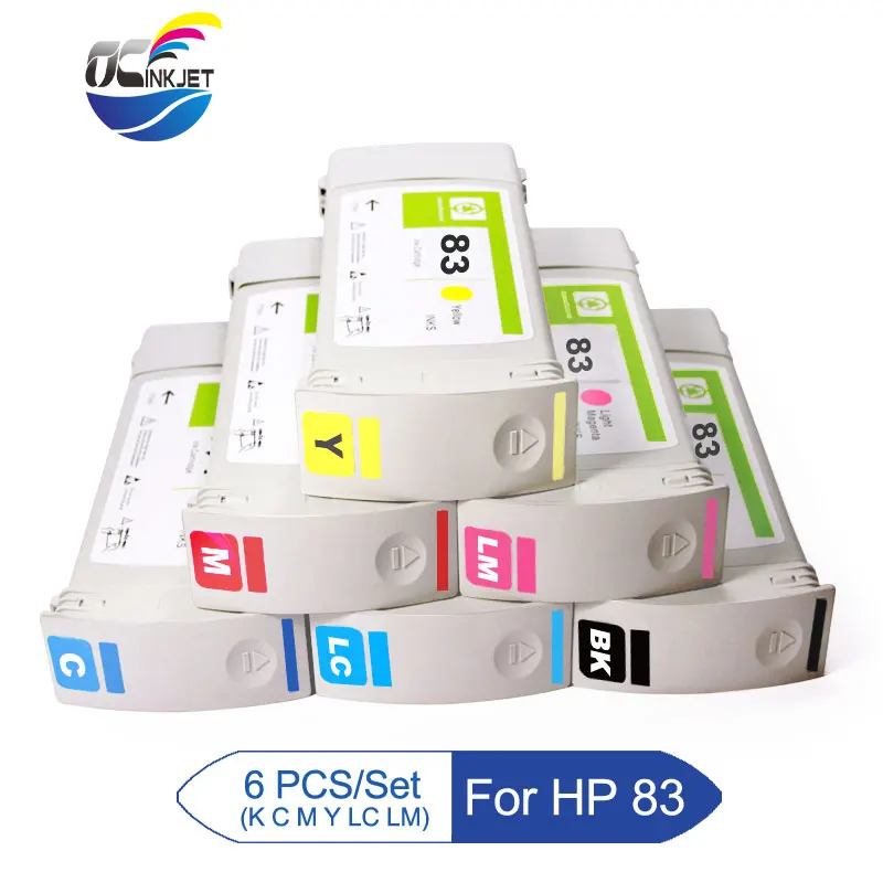Третий вечерние набор состоит из 6 предметов для HP 83 чернильный картридж принтера