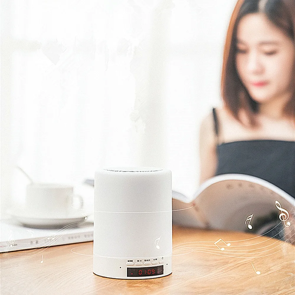 KARRONG Горячая умная Светодиодная настольная лампа Bluetooth динамик музыкальный плеер