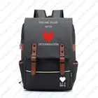 Холщовый Рюкзак для подростков, мужчин и женщин