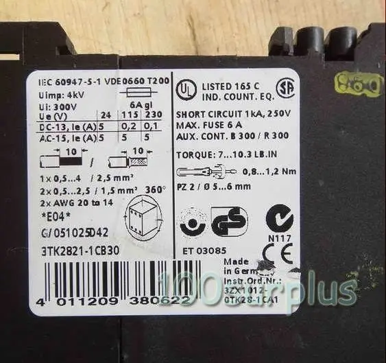 Для 3TK2821 1CB30 3ZX1012 0TK28 1 24 В Предметы безопасности Реле|relay|relay 24v |