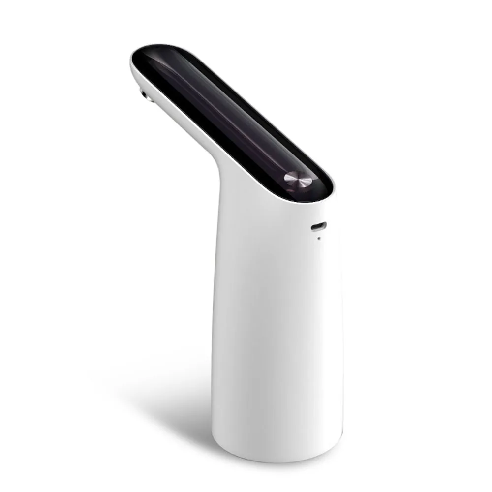 YOUPIN Мини автоматический USB сенсорный датчик переключатель водяной насос перезаряжаемый Электрический диспенсер для воды - Цвет: Белый