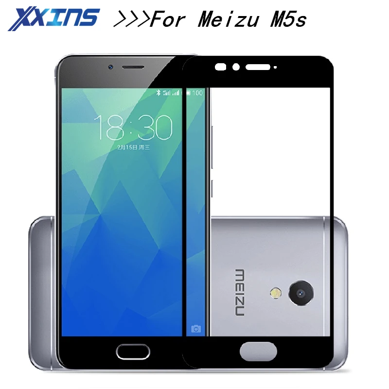 Xxins MEIZU M5s закаленное стекло Meilan 5S 5 2 полная защита экрана 9H Нано покрытие Защитная