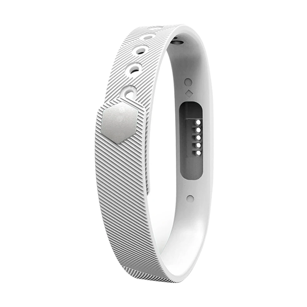 Flexble тонкий браслет мягкий силиконовый ремень застежка для Fitbit Flex2 резиновый