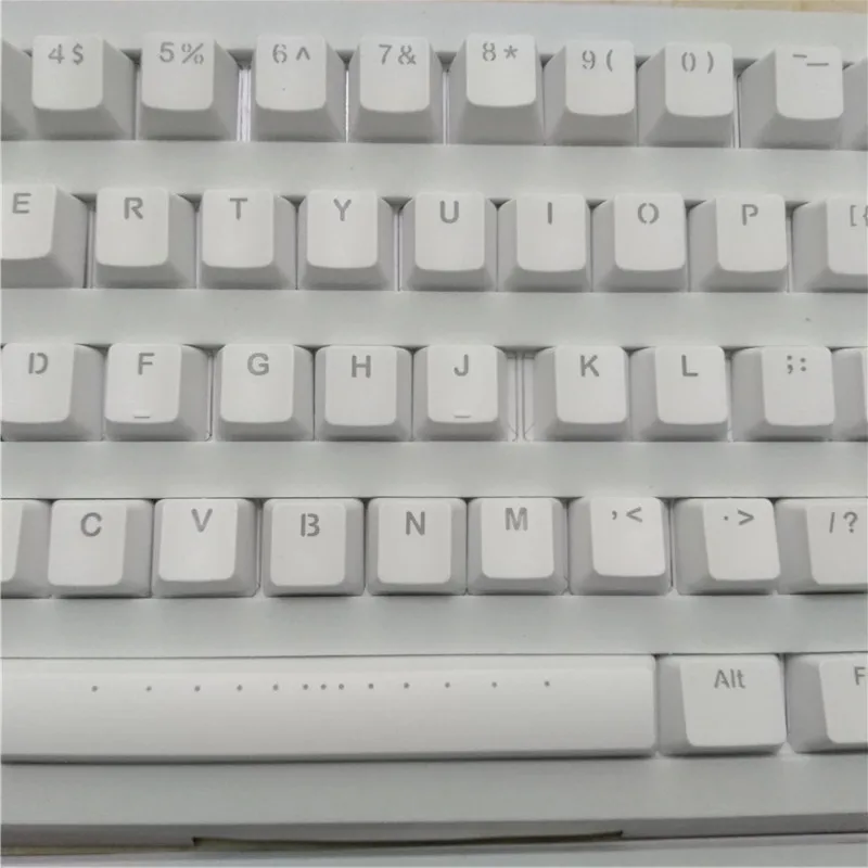 Механическая клавиатура с подсветкой PBT shine keycap механическая 104 освещение