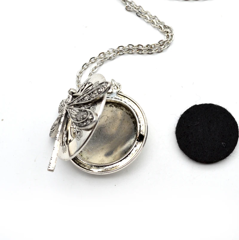Подвеска медальон для ароматерапии с цепочкой 28 дюймов 1 шт.|necklace with|pendant necklacenecklace