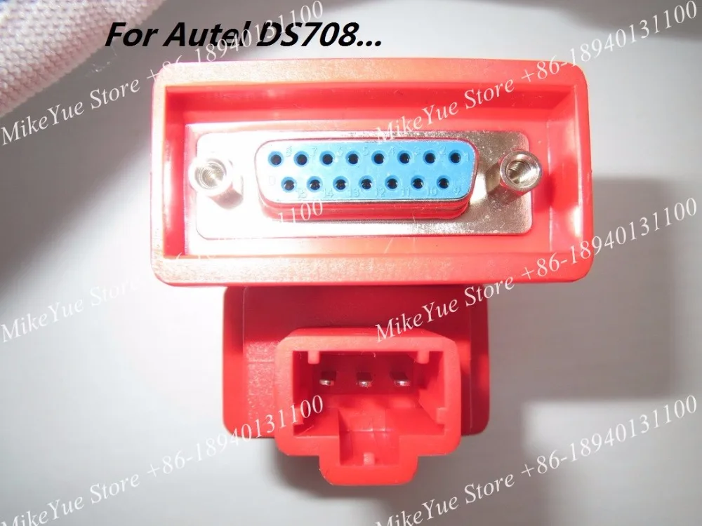 100% Original for Autel Maxisys DS708 HONDA -3 Adaptor Connector OBD OBDII | Автомобили и мотоциклы