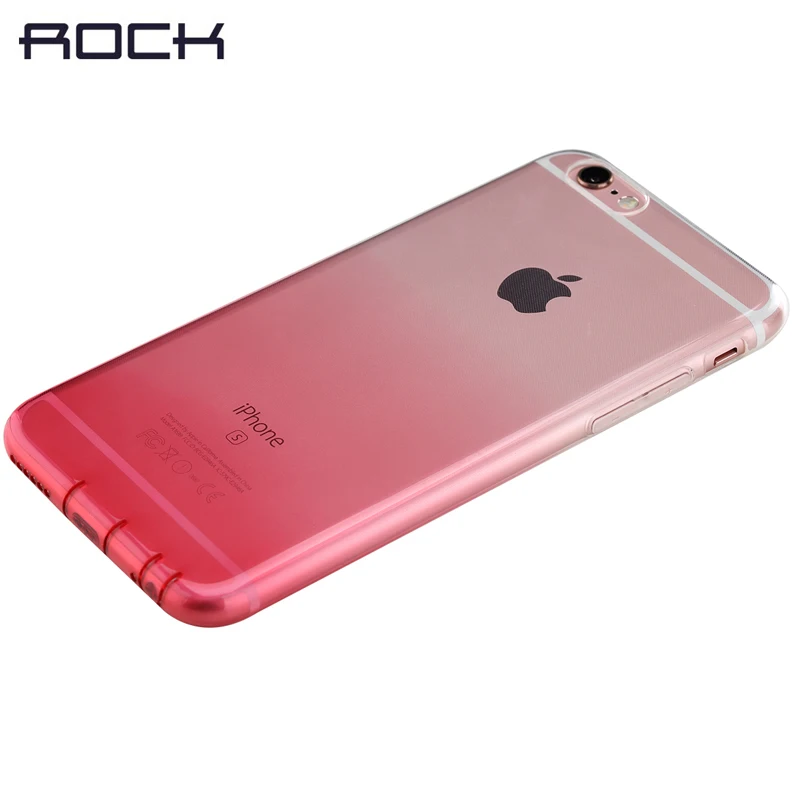 Чехол Rock для iphone 6s plus 6 чехол градиентного цвета Роскошный телефона с защитой от