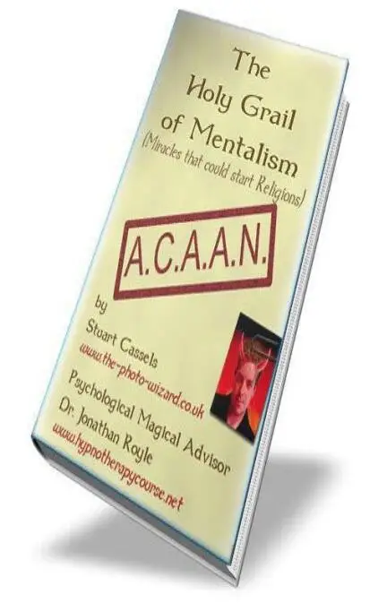 Акаан-священный грейл ментализма-любой карточный эффект Berglas-Волшебные трюки |