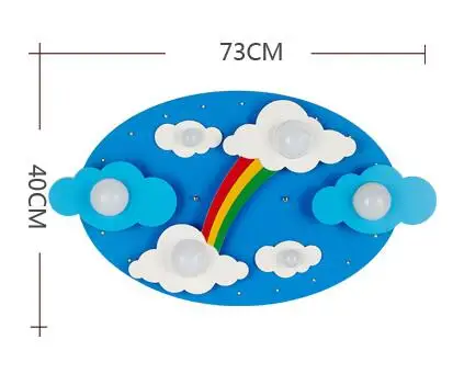 Поверхностного монтажа Детские потолочные светильники детская спальня