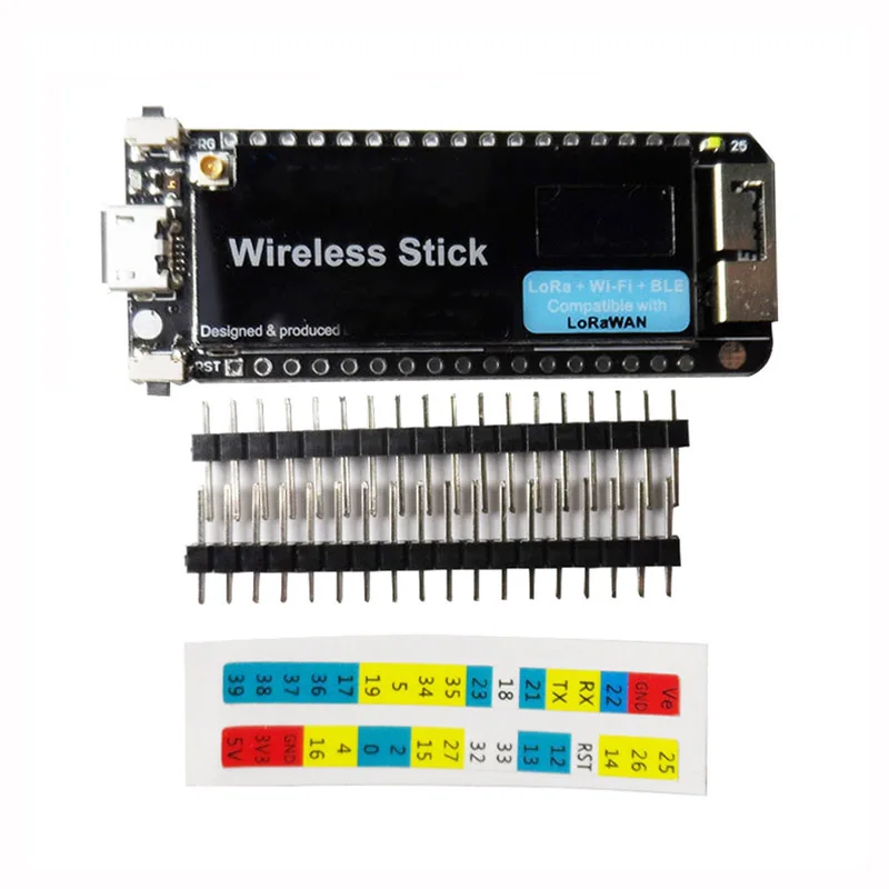 ESP32 Беспроводная палка LoRa SX1276 OLED модуль Wifi Bluetooth макетная плата|Интегральные