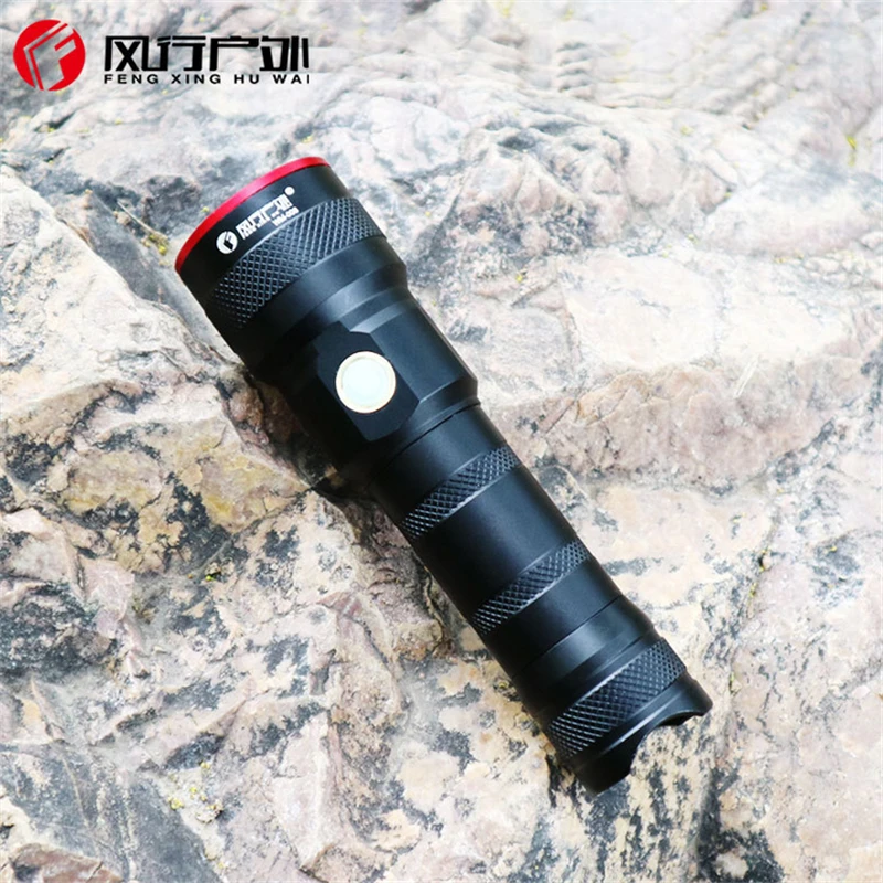 Светодиодный уличный фонарик высокой мощности T6 с USB-зарядкой 26650 светодиодный