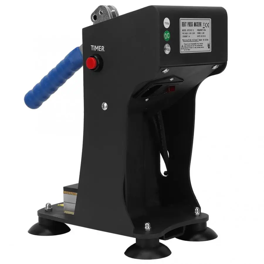 Комбинированный тепловой пресс сублимационный портативный аппарат с двумя