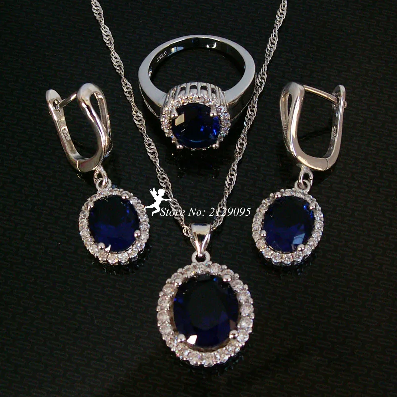 Массивные ожерелья Модные Ювелирные наборы с камнями кольца серьги и ожерелье