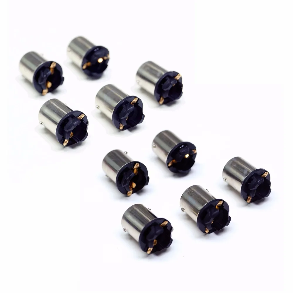 PA LED 10 шт. X T10 клиновидный Bau15s 1156 разъем для лампы сменный разъем|connector t10|connector