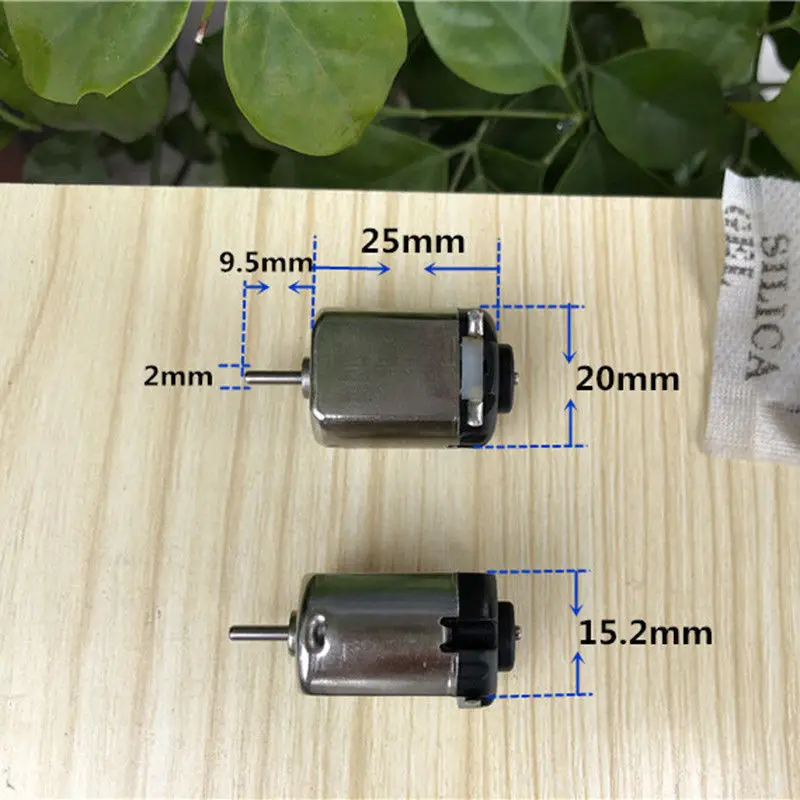 20 мм FK 130PH DC 3V 3 7 V 4 5 28000RPM высокоскоростная Микро Мини углеродная щетка