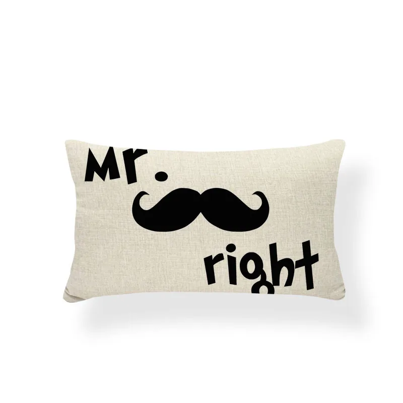 Подушка с рисунком в виде стрел с волнистыми точками наволочки Mr. Right Beard домашний декор для улицы домашние подушки с короной оранжевый бежевый 30x50 Мешковина мягкая