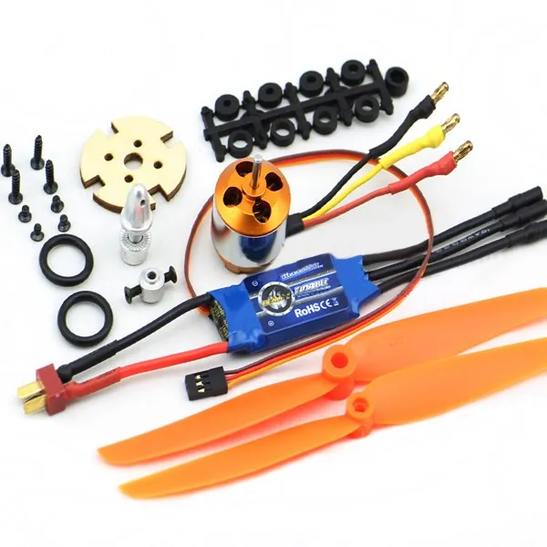 XXD KV2200 2212 мотор + ZTW Битлз AL30A бесщеточный ESC Набор пропеллеров для Rc модели